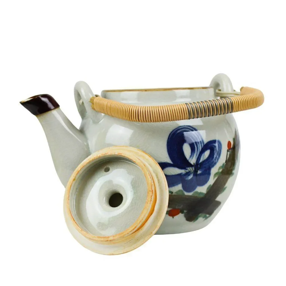 Japanese Tea Set Otagiri Traditional Mid Century Modern Vintage 70s or 80s